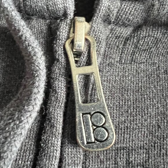 Vintage Plan B Skateboards A.O.P. Monogram Hoodie Sweatshirt Sz L Grey Y2K 90s - Picture 3 of 13